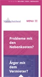 Mobile Screenshot of mieterschutzbund.net